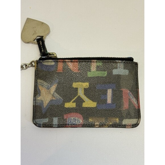 Vintage Dooney & Bourke Letters Zippered Key Pouch - Picture 3 of 13